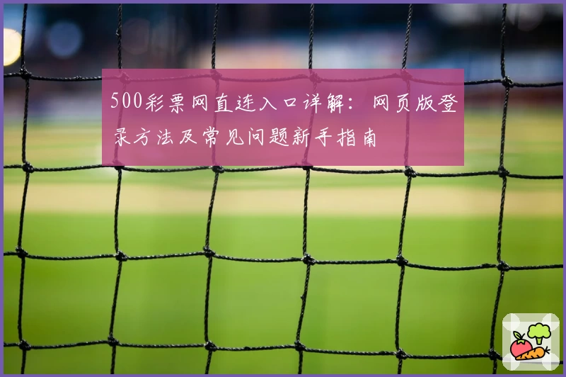 500彩票网直连入口详解：网页版登录方法及常见问题新手指南