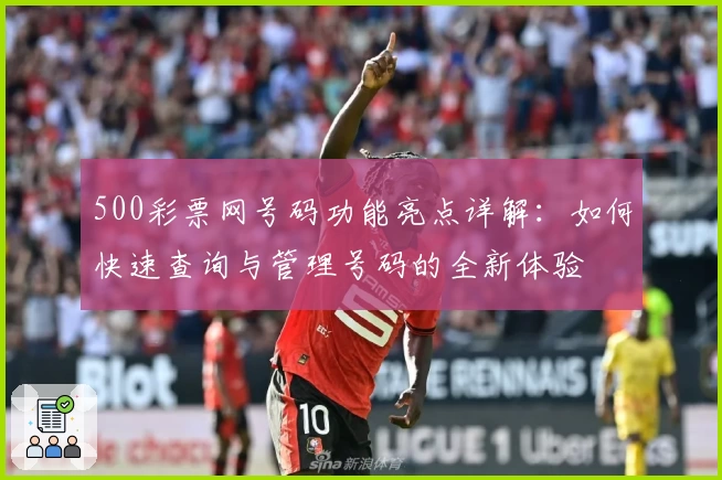 500彩票网号码功能亮点详解：如何快速查询与管理号码的全新体验